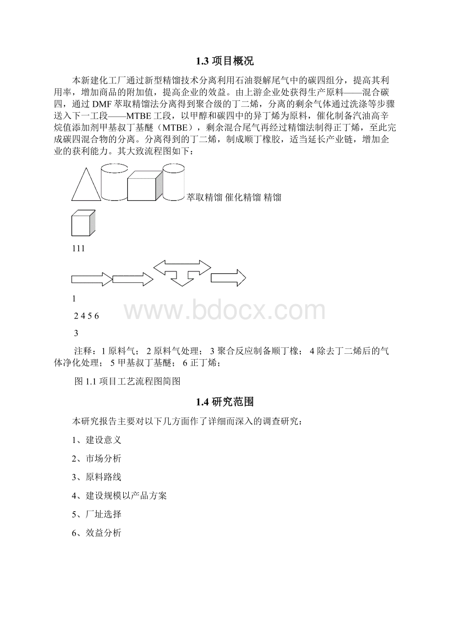 400kta碳4馏分综合利用项目可行性研究报告Word格式.docx_第2页