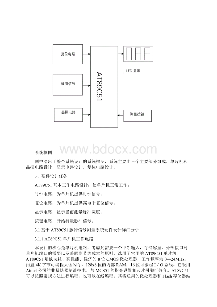 单片机脉冲信号测量Word文档下载推荐.docx_第3页