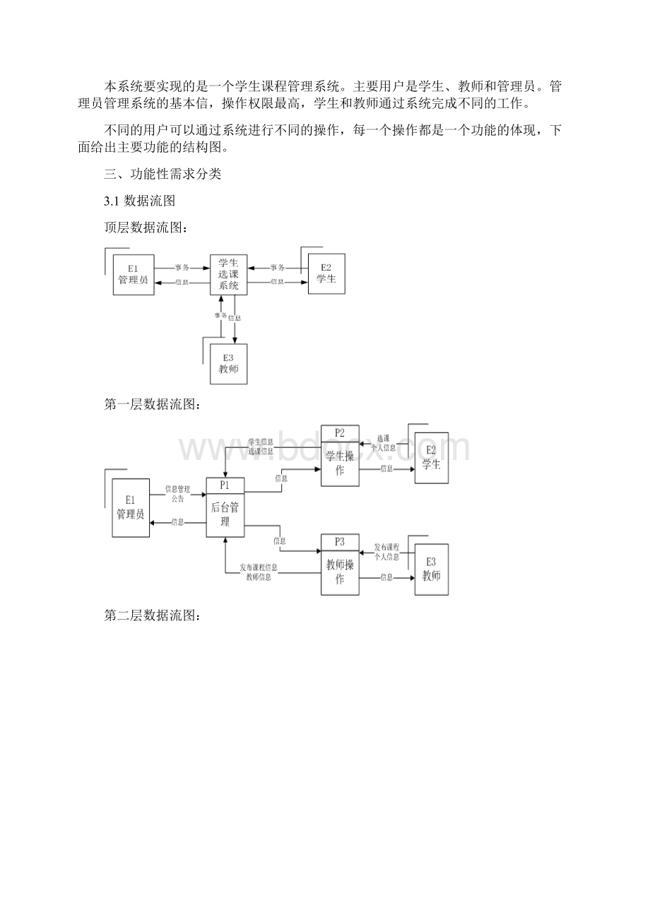 选课管理系统需求规格说明书.docx_第2页