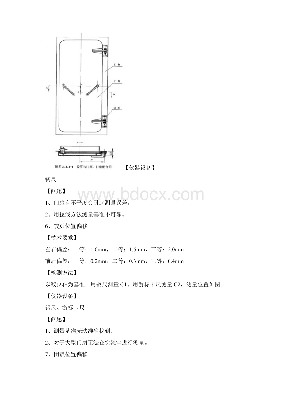 人防防护门检验规程完整Word格式文档下载.docx_第3页