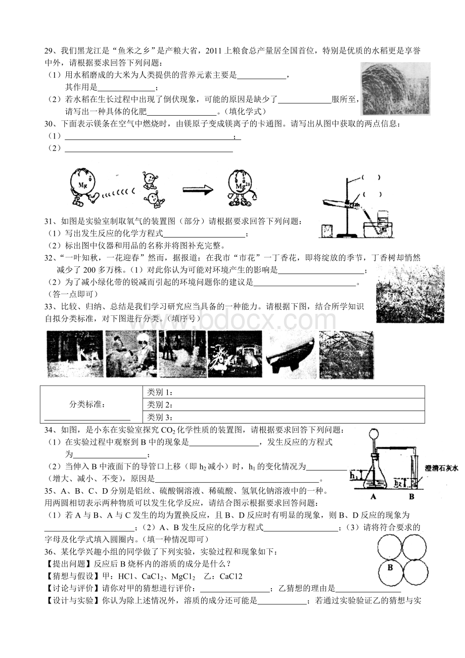 哈尔滨道里一模化学试题文档格式.doc_第3页