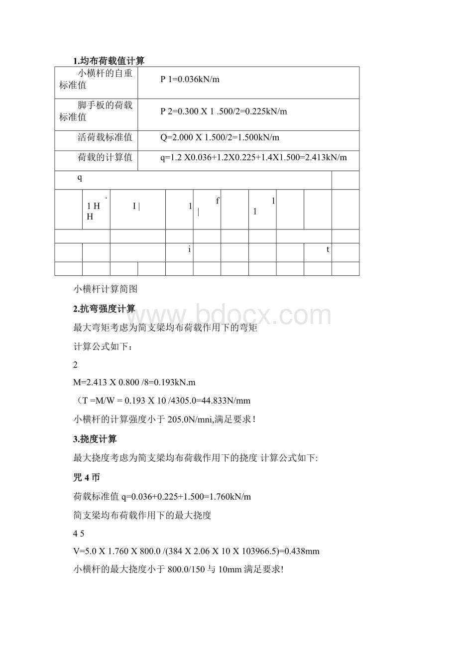 落地式脚手架受力计算书Word下载.docx_第2页