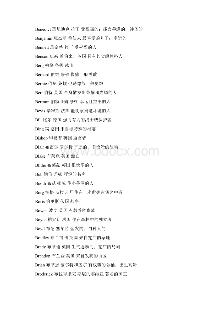 男士英文名及释义大全Word文档格式.docx_第3页