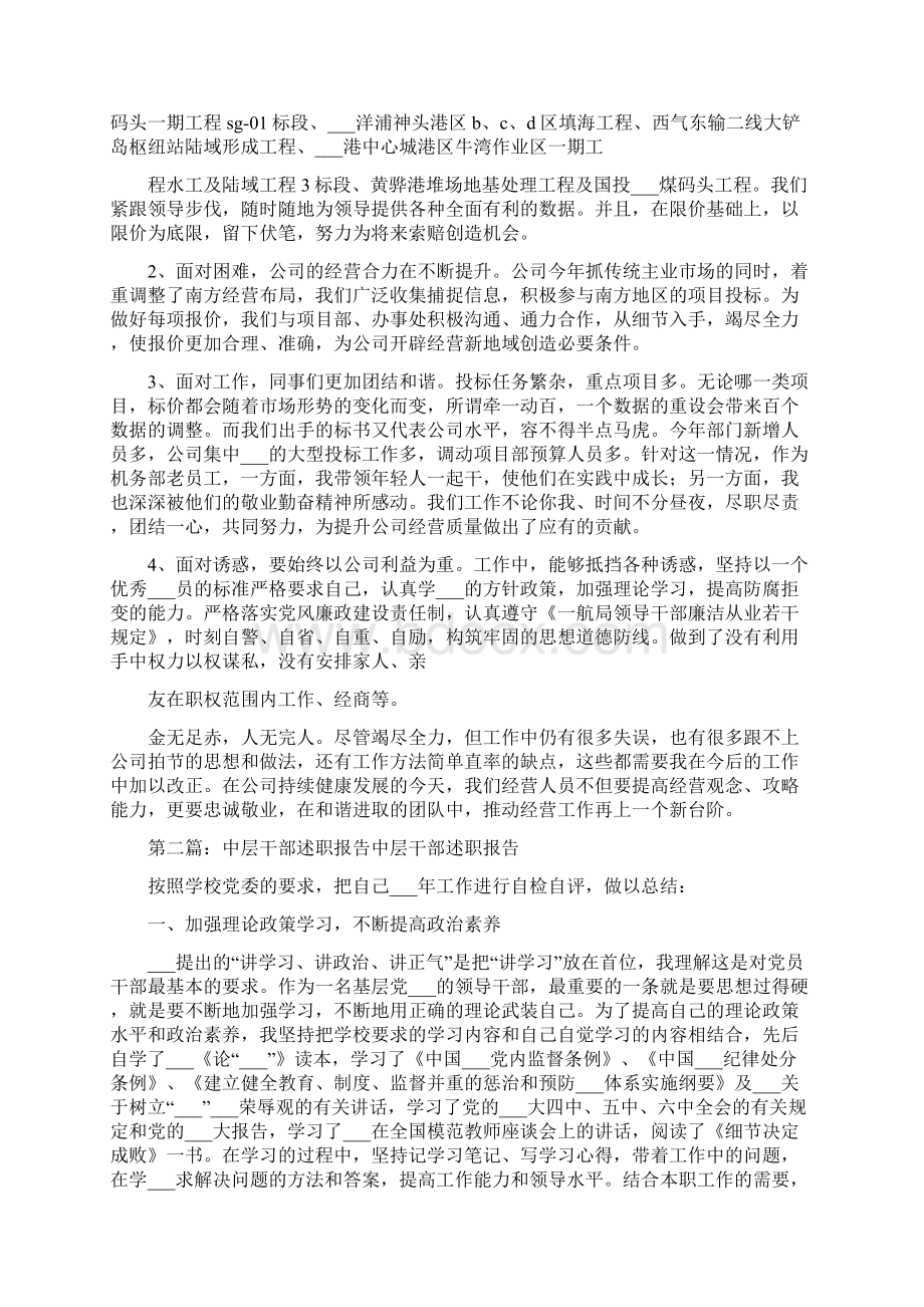 中层干部述职报告一.docx_第2页