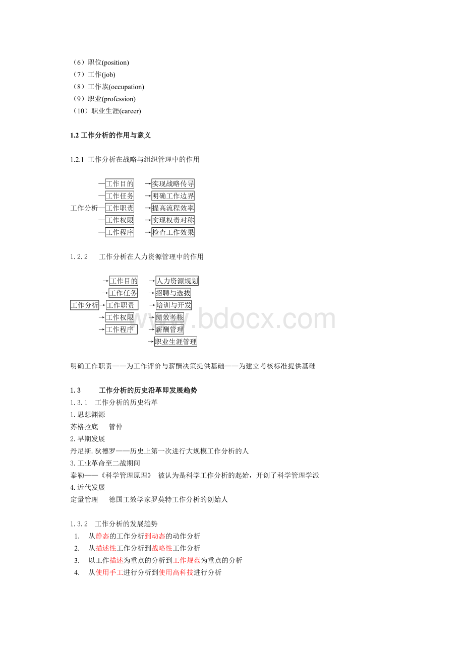 工作分析与职位评价(一)Word文件下载.doc_第2页