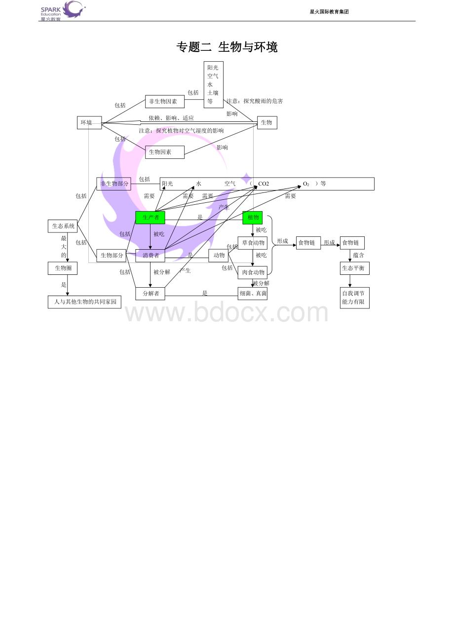 初中生物知识框架图.pdf_第2页