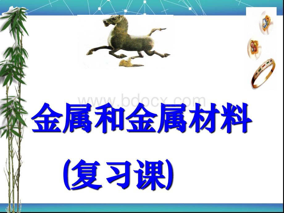 第八单元金属和金属材料复习课PPT资料.ppt