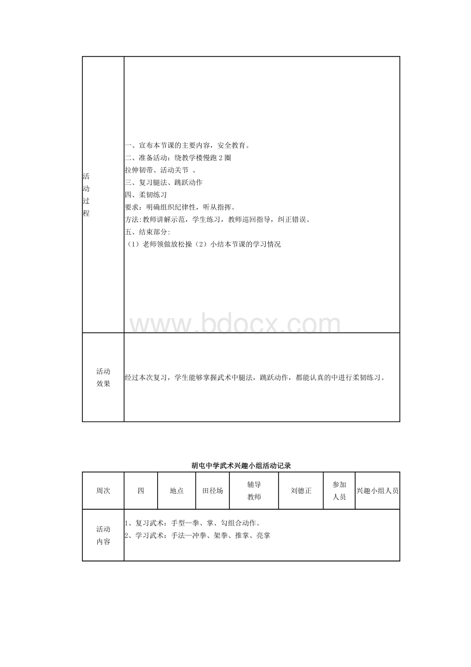 课外活动武术操兴趣小组记录.doc_第3页