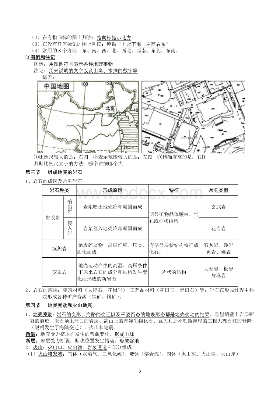 科学七年级上第三章复习提纲Word格式.doc_第3页