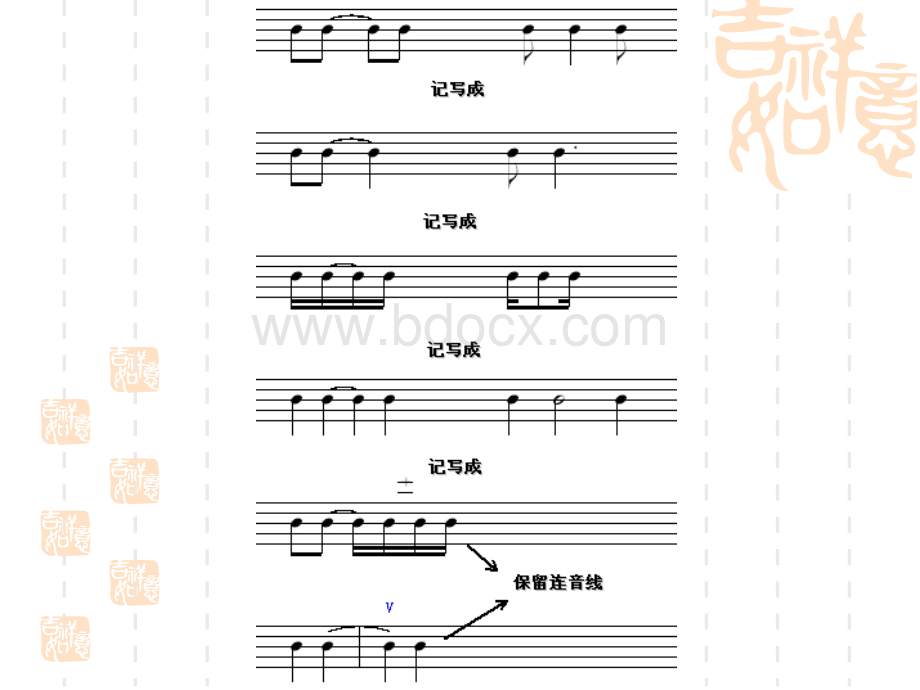 乐理第八课弱起小节、连音符PPT推荐.ppt_第3页