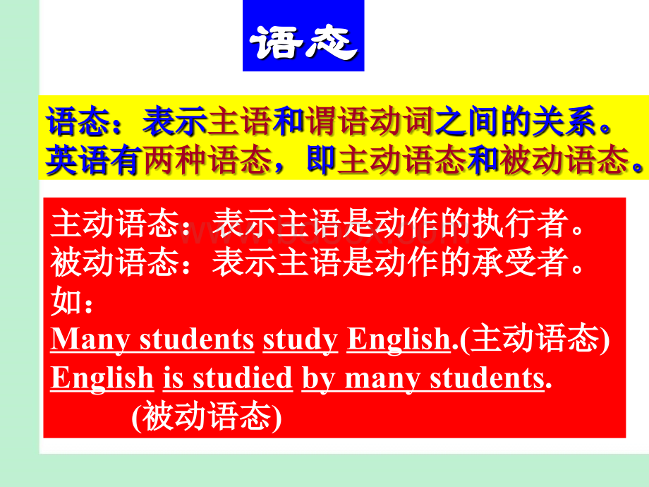 初中被动语态讲解课件优质PPT.ppt_第2页