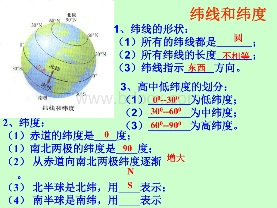 湘教版七年级地理上册期末总复习课件.ppt