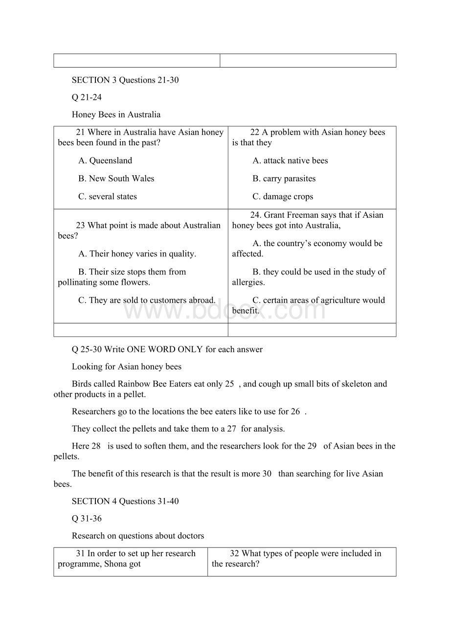 剑桥8真题test2听力阅读完整版wordWord格式.docx_第3页