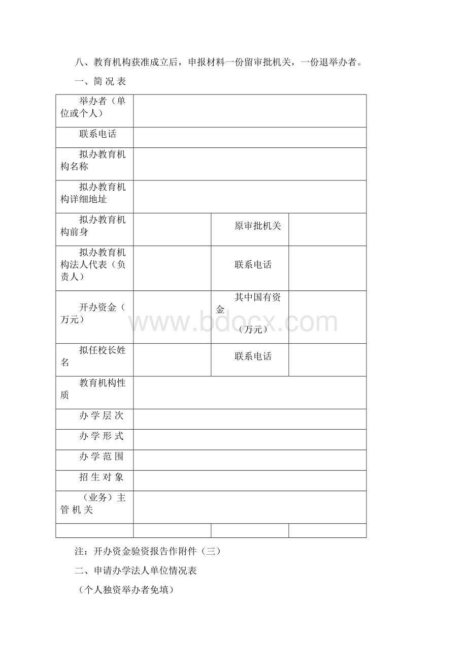 广东省民办学校审批表空白表.docx_第2页