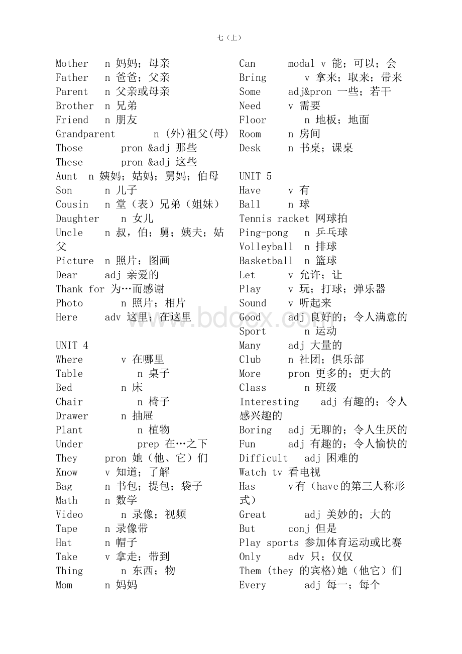 人教版初中三年英语单词汇总Word文档下载推荐.doc_第2页