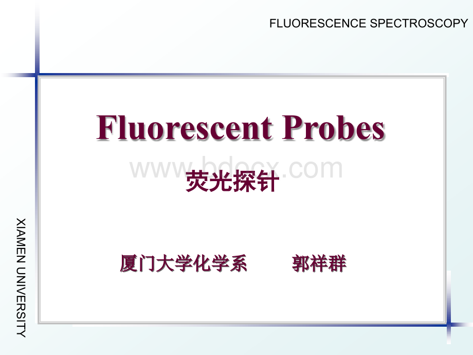 荧光探针和分子传感器PPT资料.ppt_第1页