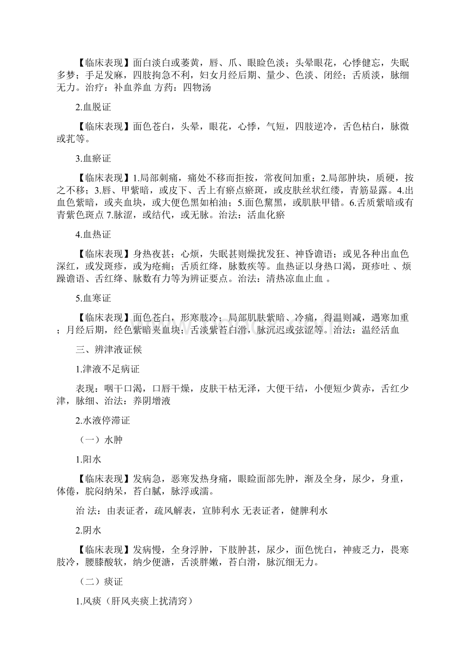 中医辩证基础知识Word文档下载推荐.docx_第2页