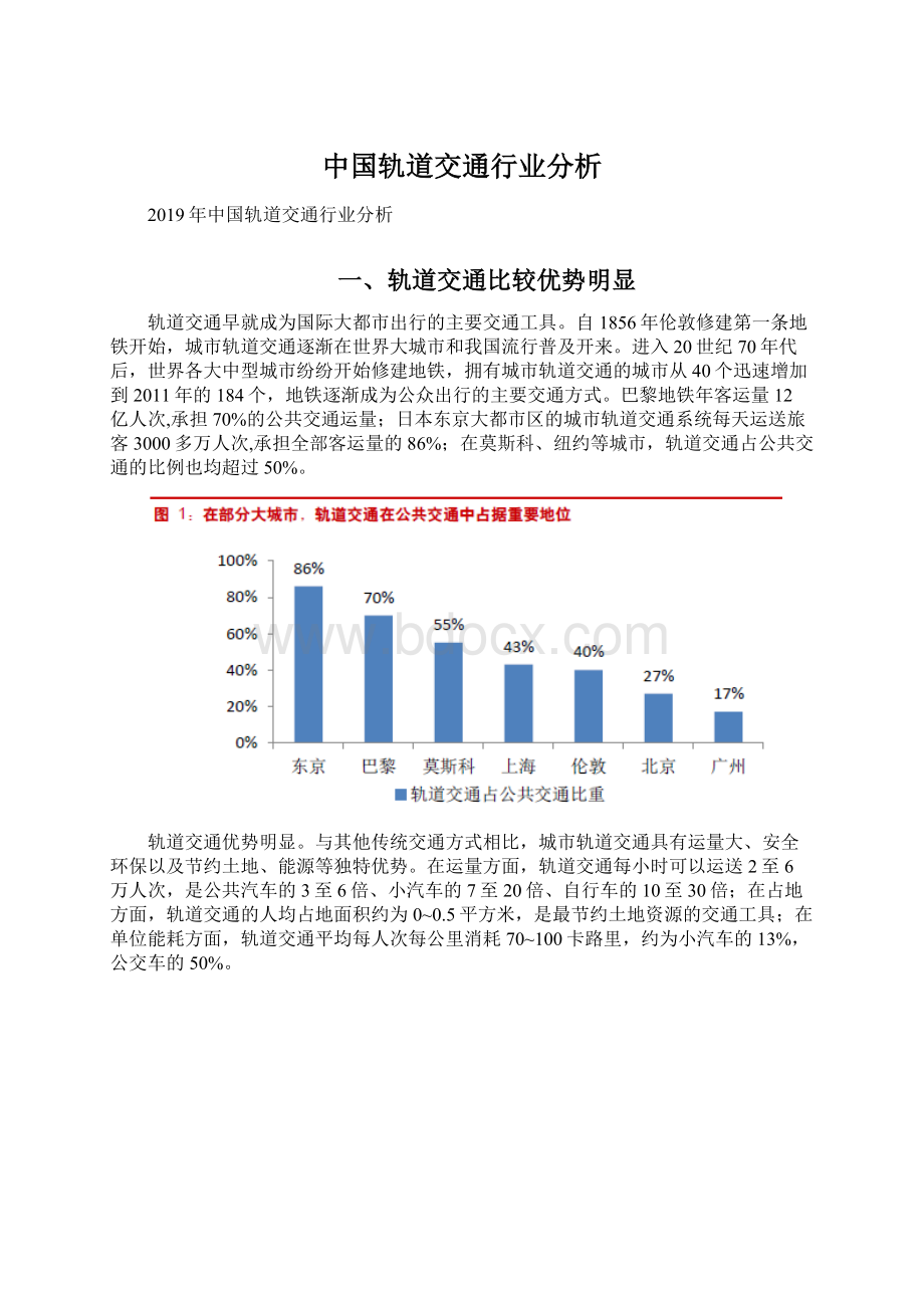 中国轨道交通行业分析.docx_第1页