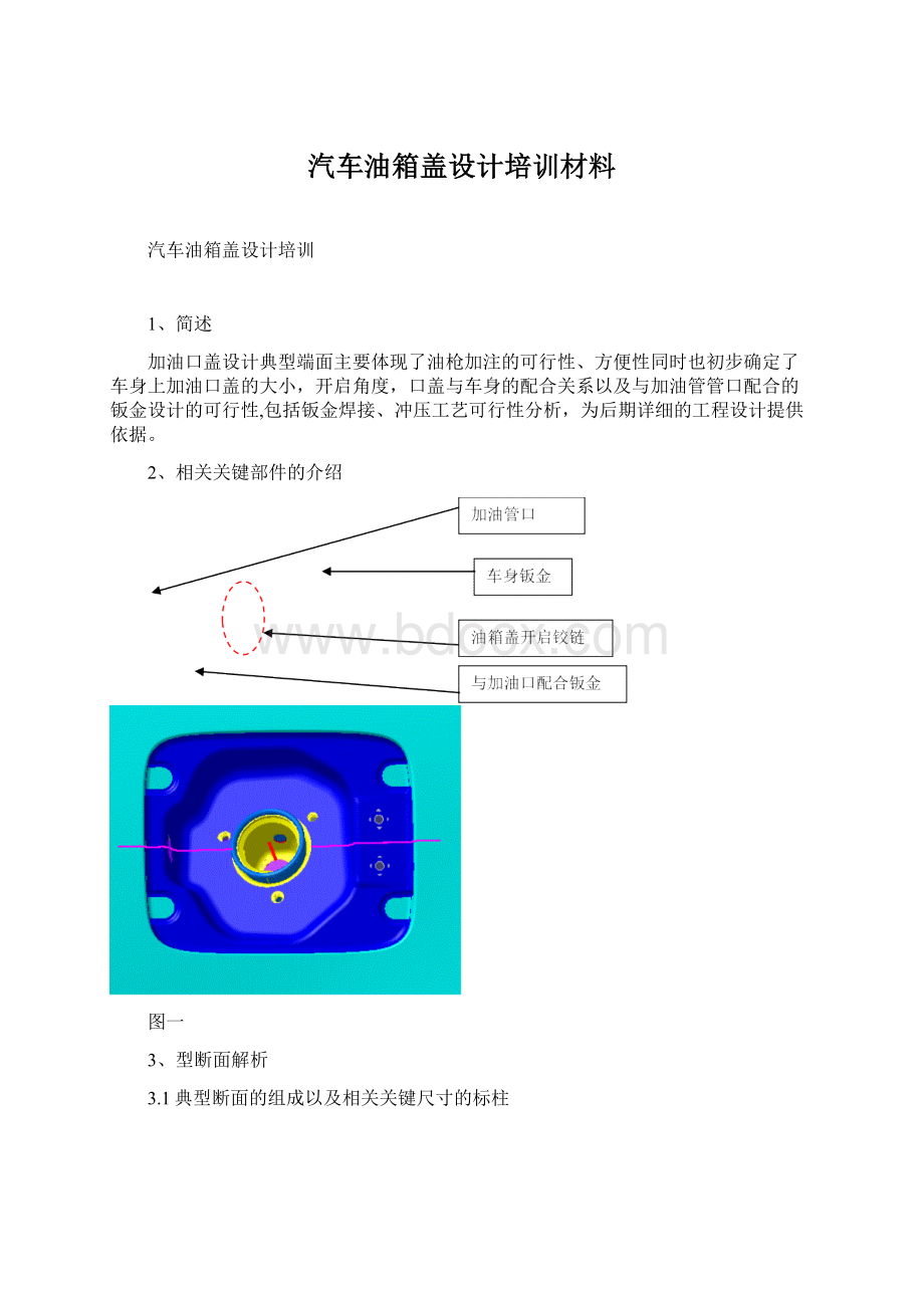 汽车油箱盖设计培训材料.docx_第1页