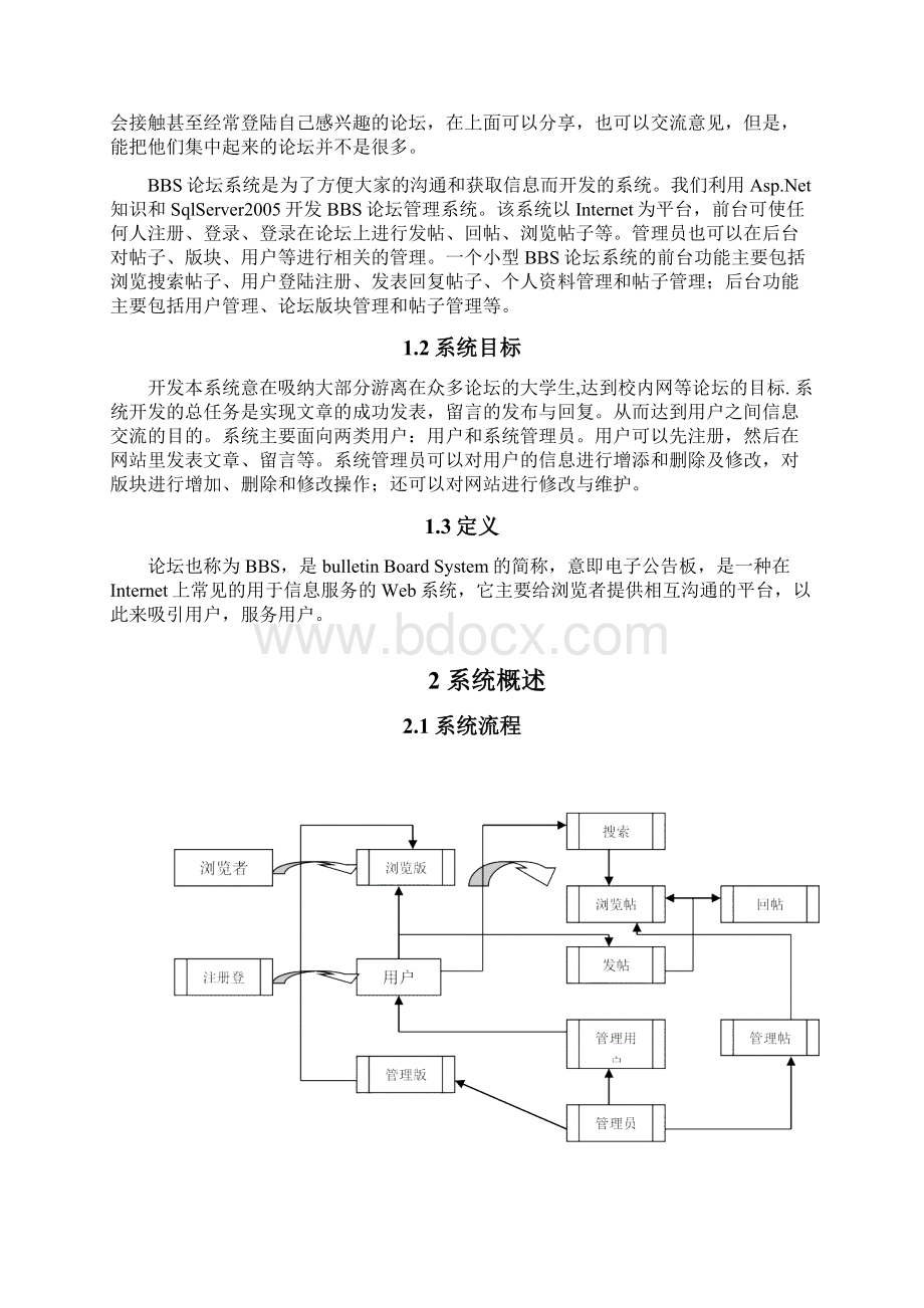 BBS论坛管理系统.docx_第2页