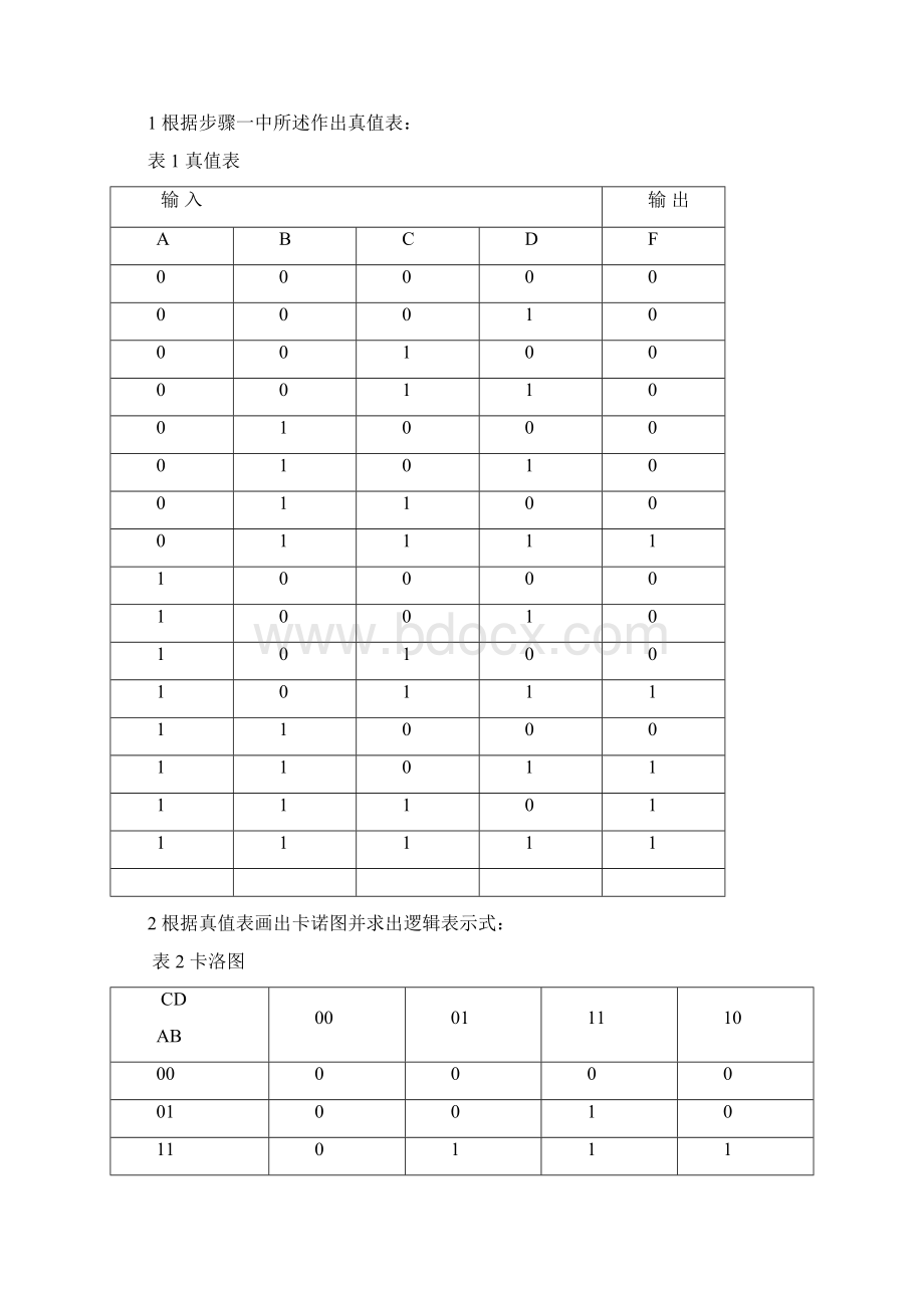 四人表决器课程设计Word文件下载.docx_第3页