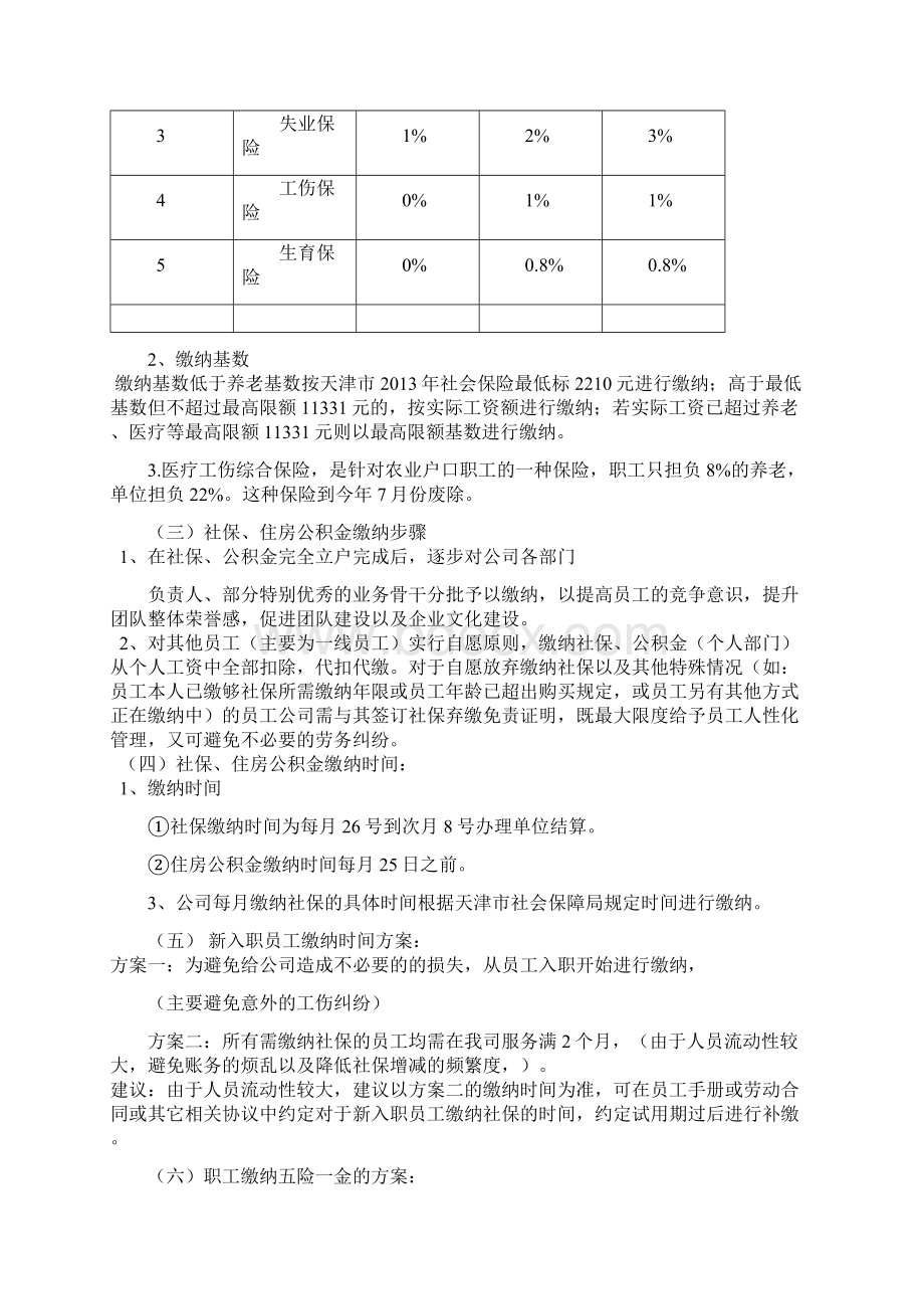 五险一金方案Word文件下载.docx_第2页