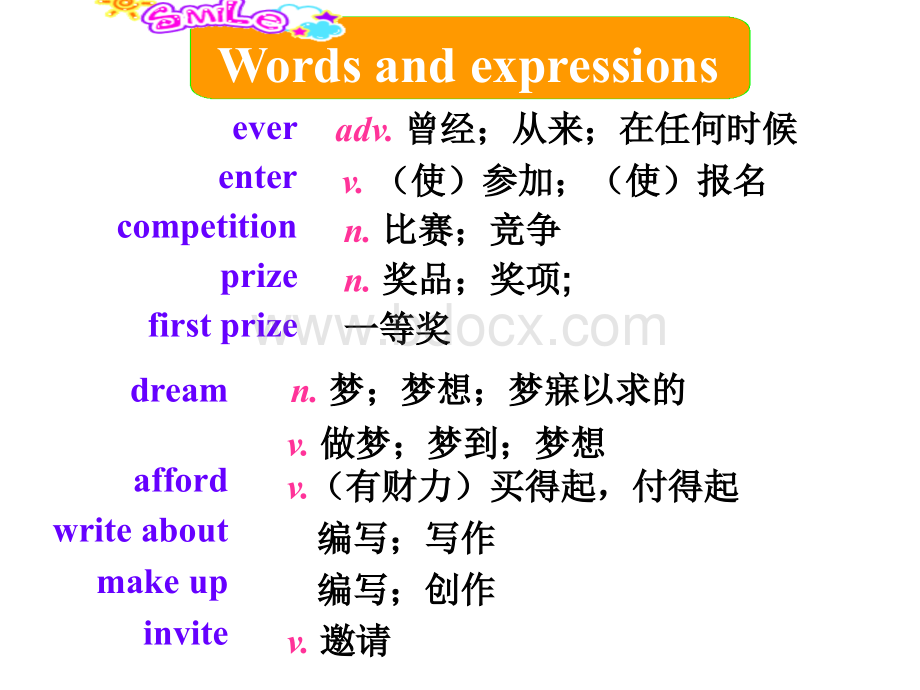 M2U1I've+also+entered+lots+of+speaking+competitions优质PPT.ppt