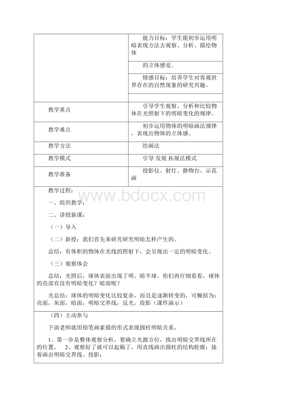 人教版六年级下册美术教案新部编本复习过程.docx_第3页