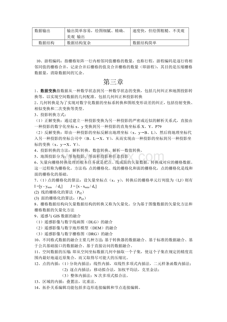 地理信息系统概论复习重点黄杏元Word格式文档下载.doc_第3页