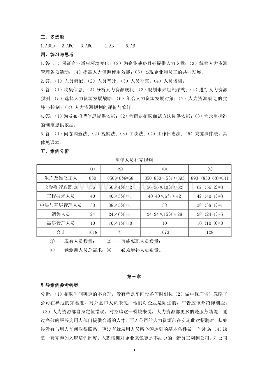 《人员招聘与甄选》第版答案.doc_第3页