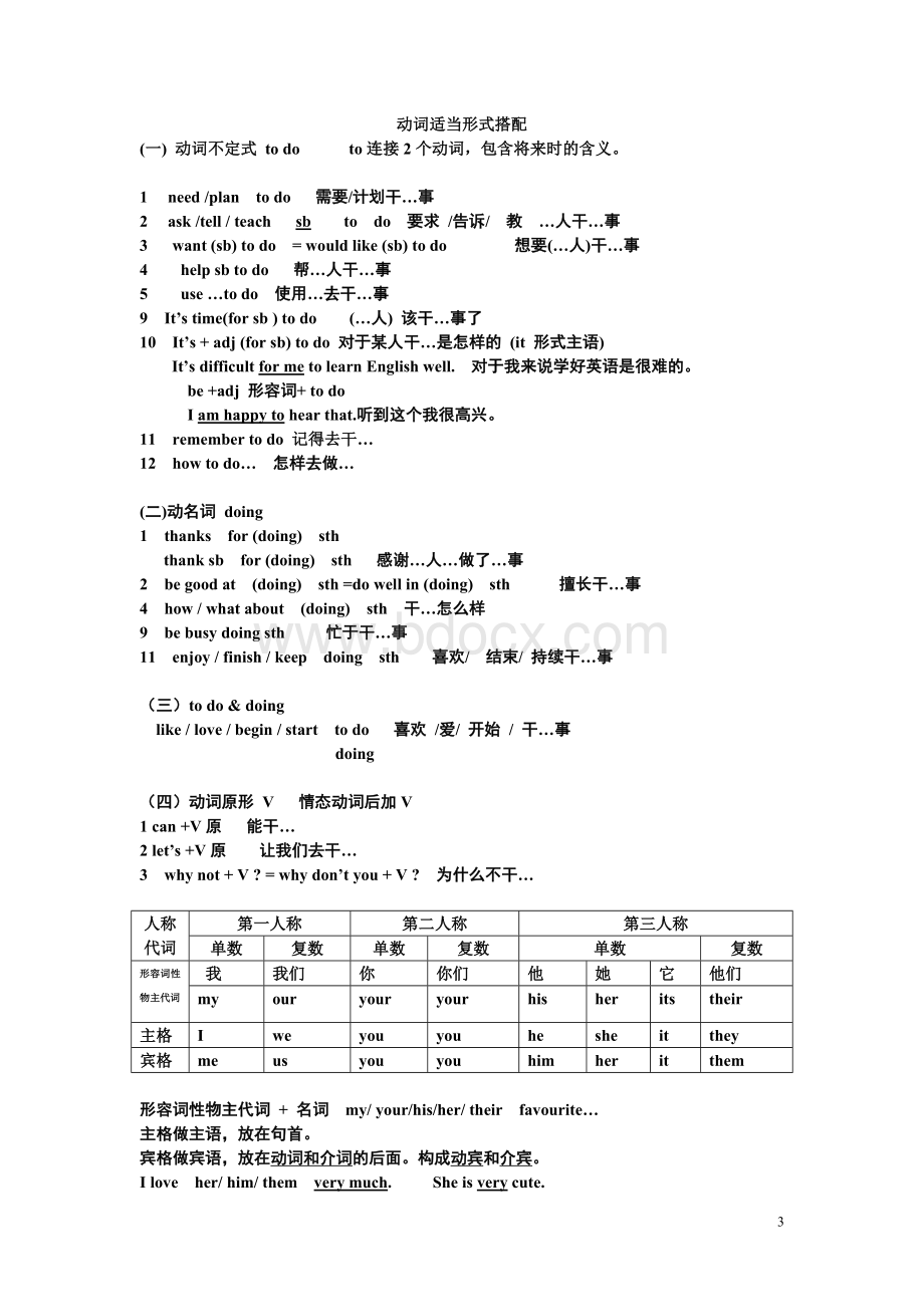 外研版英语七上词组和语法汇总.doc_第3页