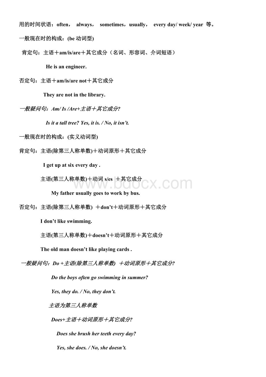 新版上海牛津版七年级上册语法.docx_第3页
