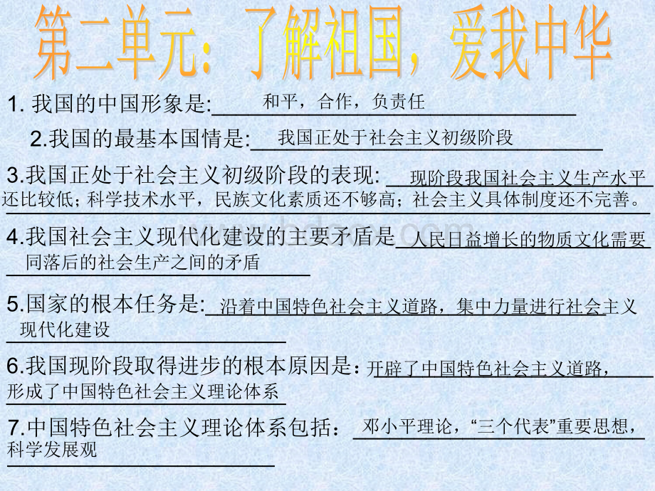 初三政治知识点汇总(适用于自己背).ppt_第3页