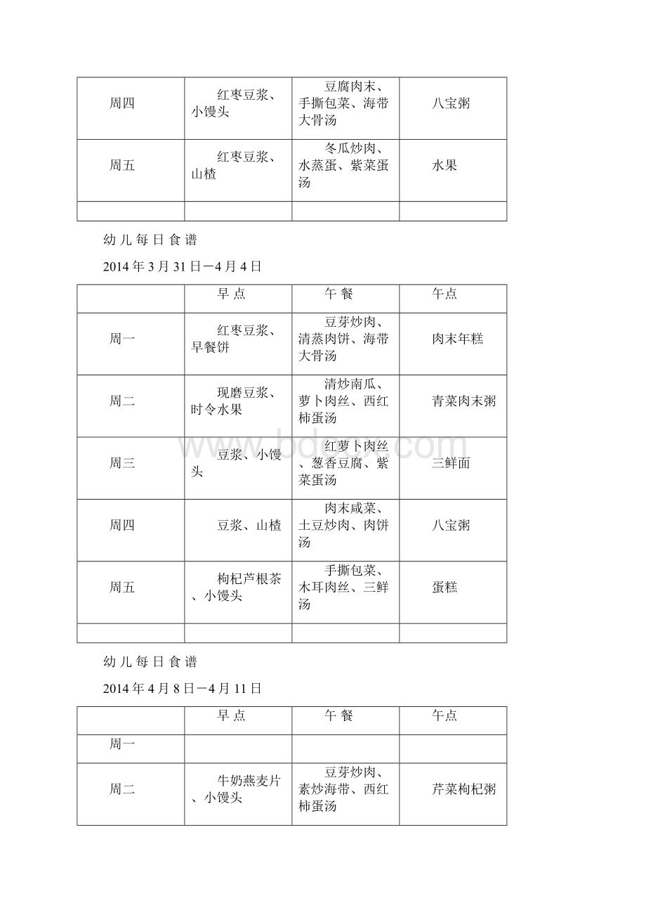 幼 儿 每 日 食 谱Word文件下载.docx_第2页