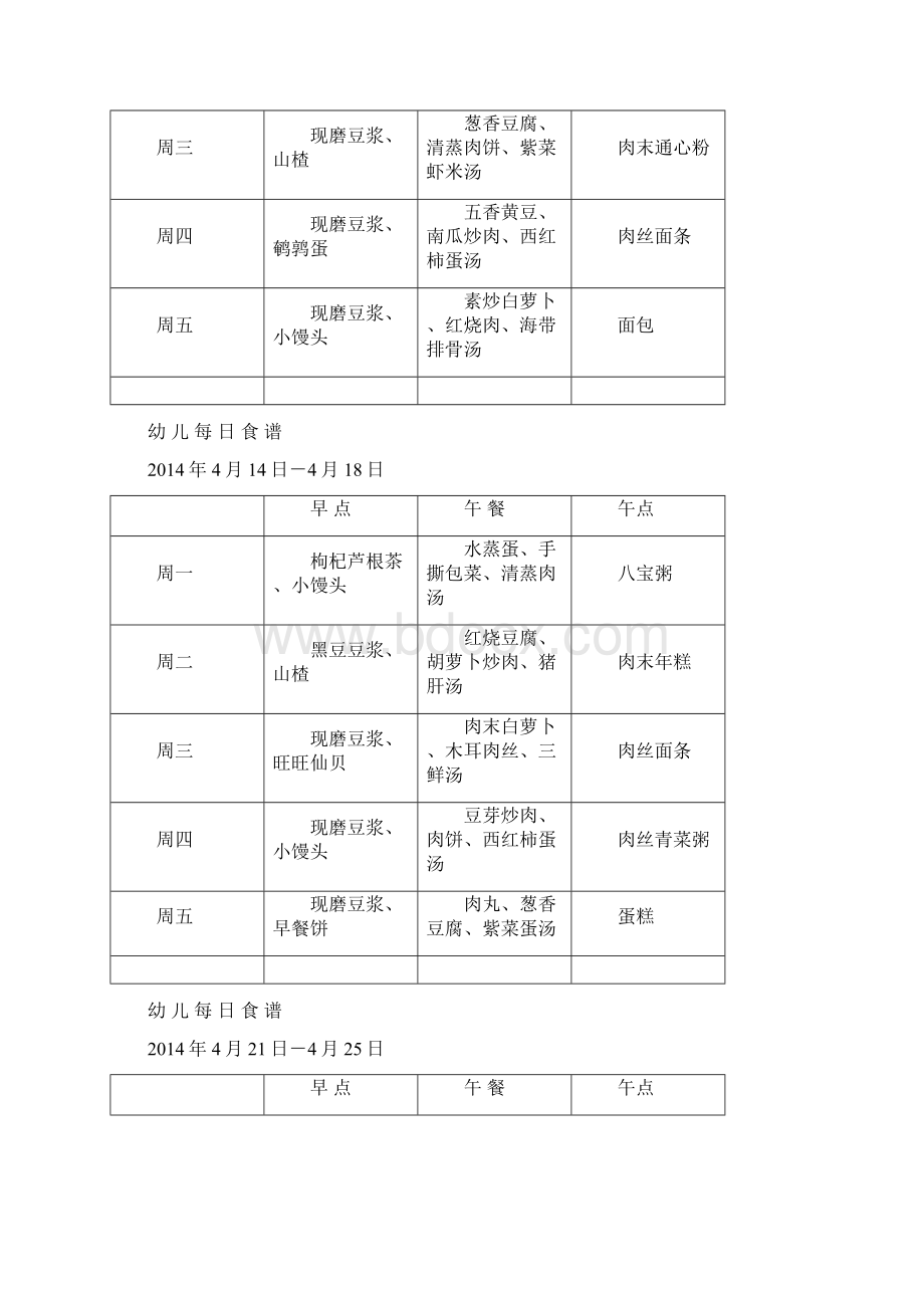 幼 儿 每 日 食 谱Word文件下载.docx_第3页