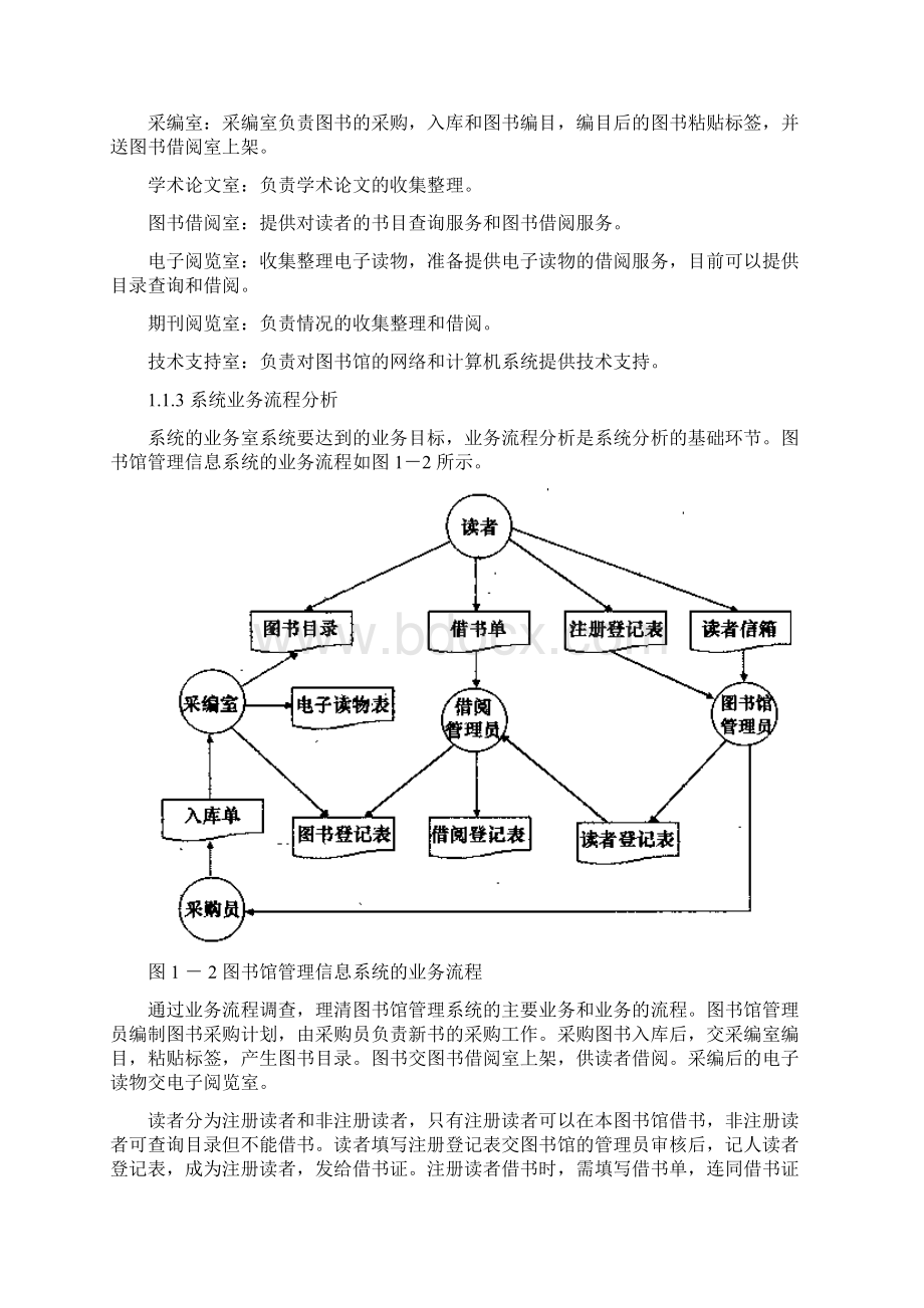 图书馆管理信息系统分析与设计.docx_第2页