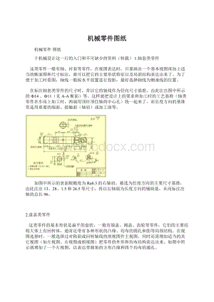 机械零件图纸.docx