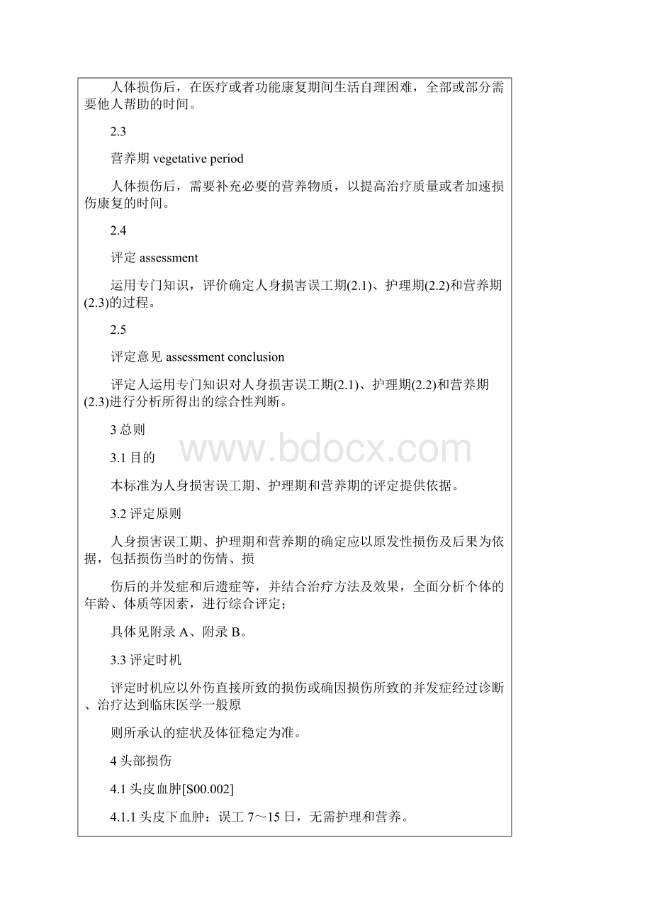 国家标准人身损害误工期.docx_第3页