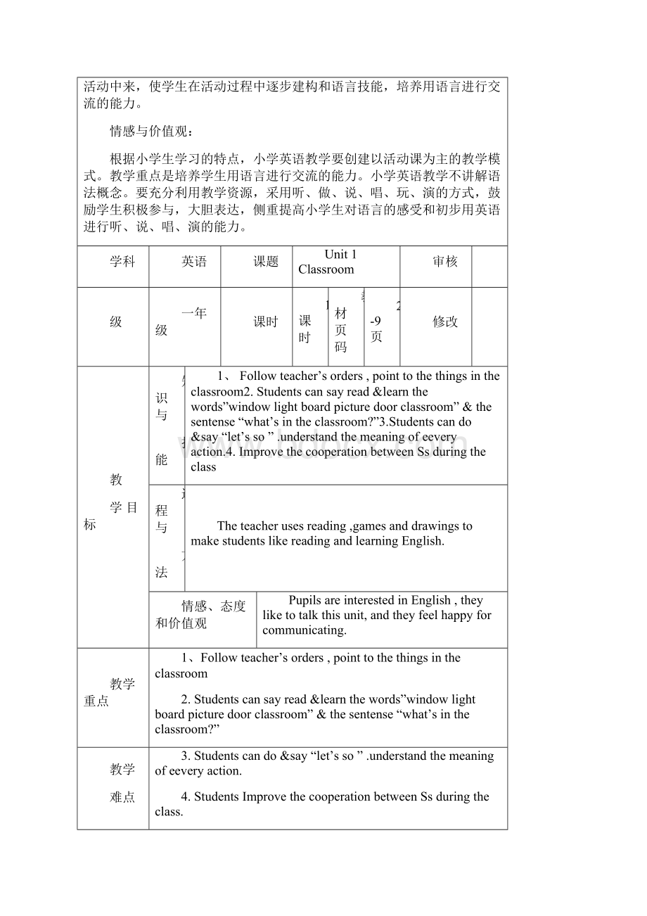 小学一年级英语下册教案.docx_第2页