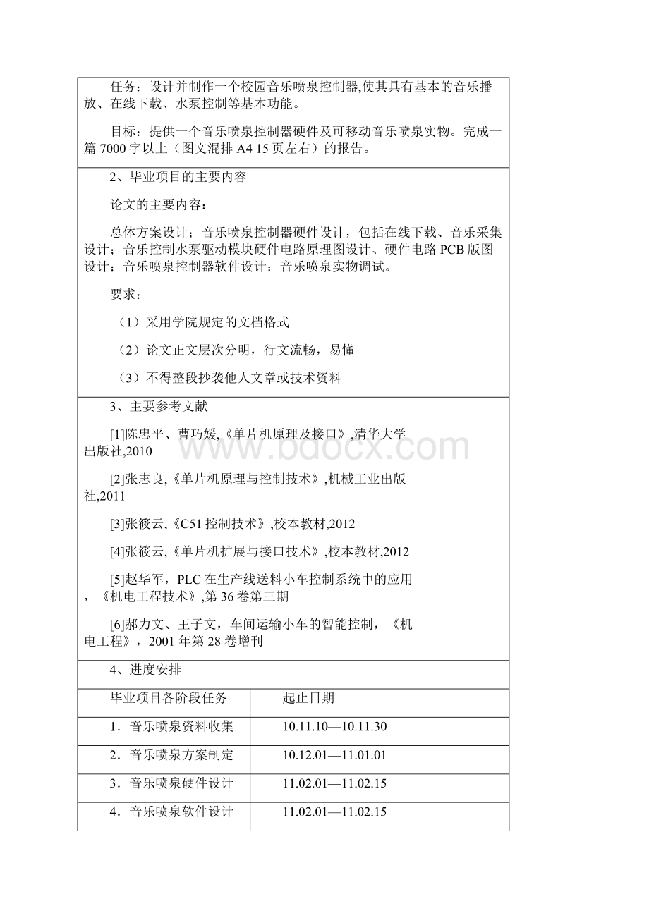 基于单片机的音乐喷泉控制器设计Word格式文档下载.docx_第2页