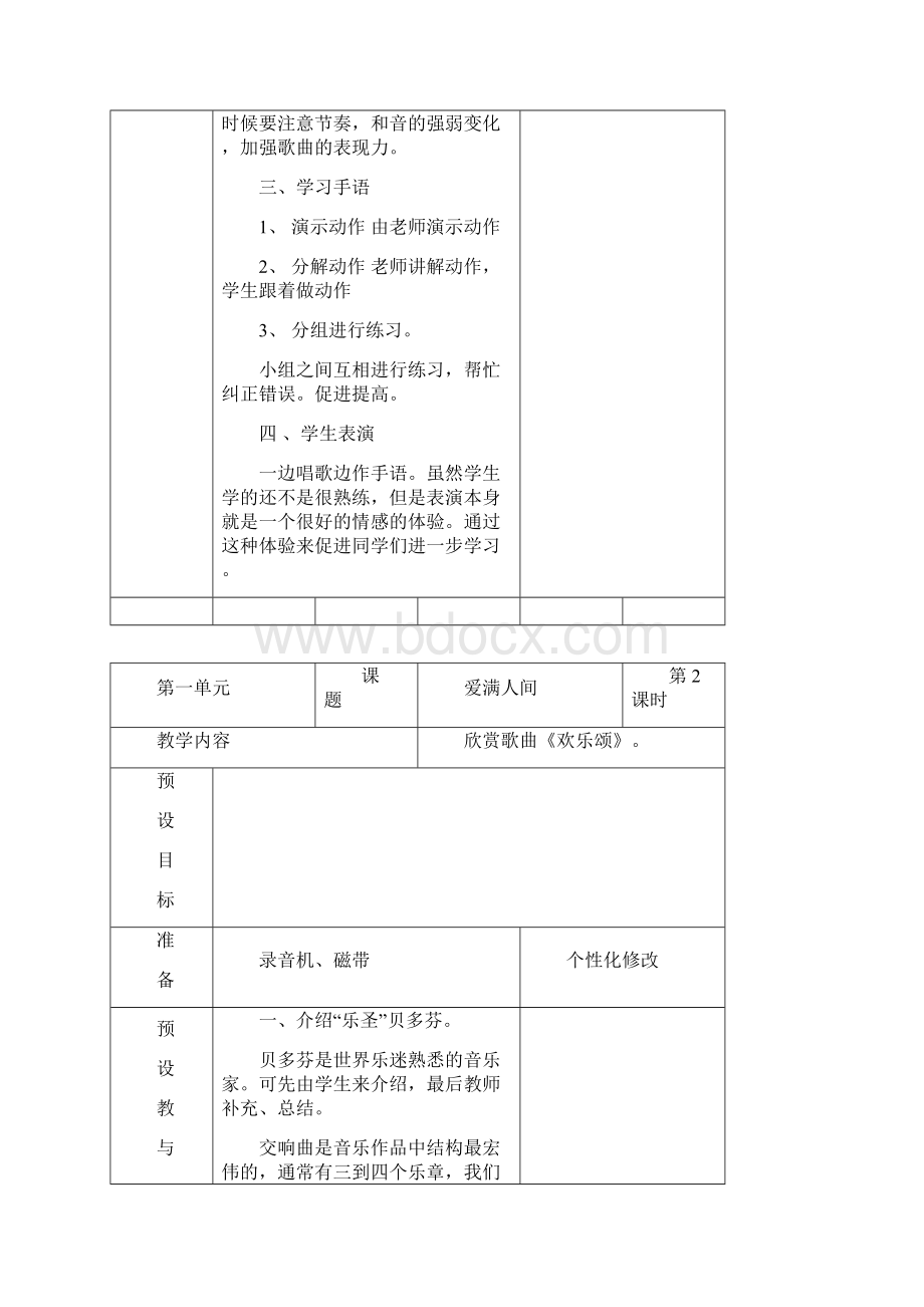 新人教版六年级音乐下册教案.docx_第2页