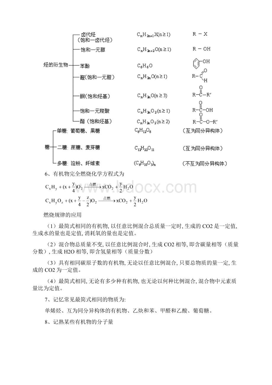 高二化学有机化学中的计算题Word格式.docx_第3页