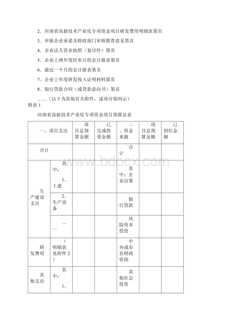 财务预算编制预算申报书精编Word下载.docx_第3页