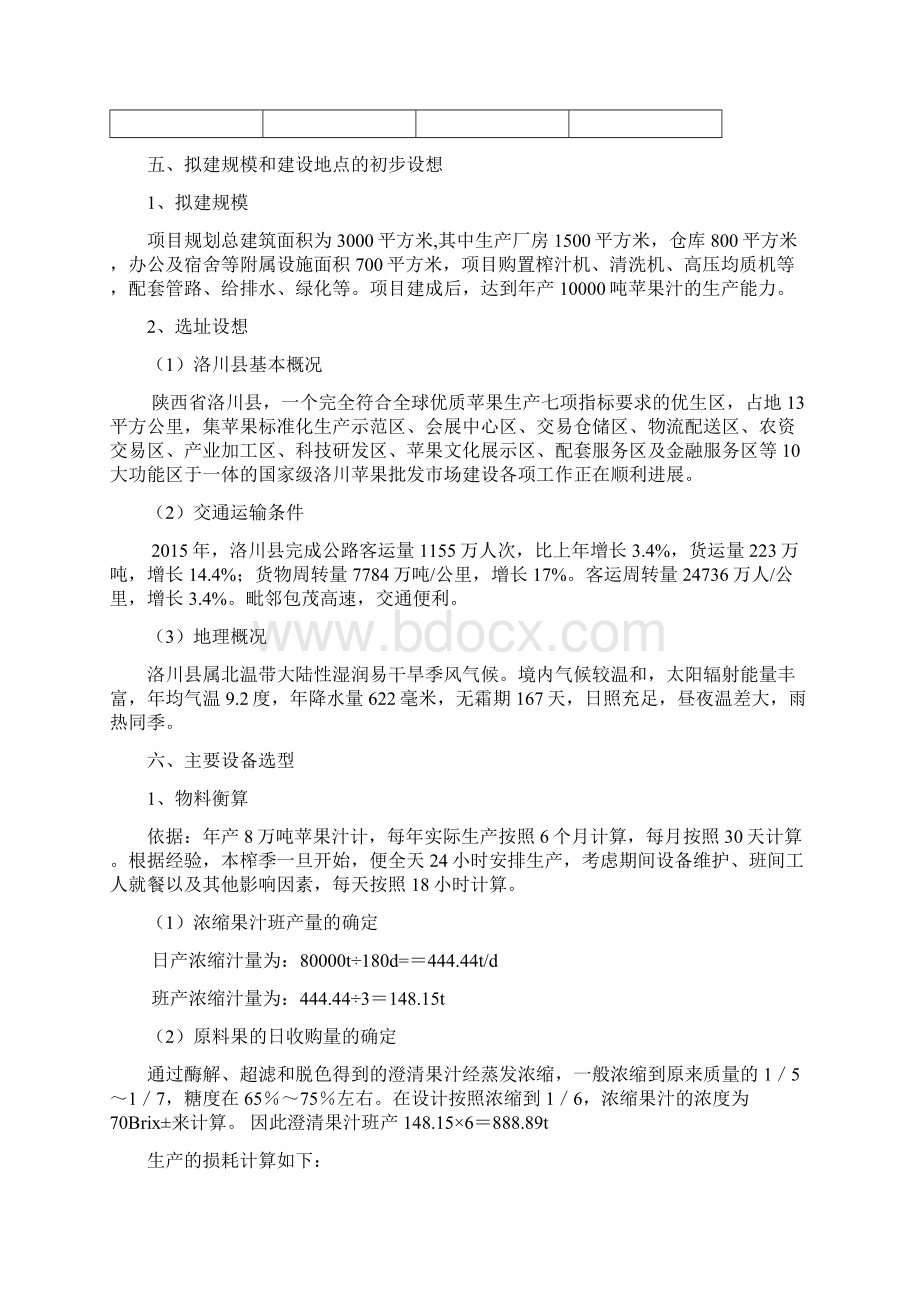 实用年产600000吨苹果汁发酵工厂设计实现项目建议书.docx_第3页