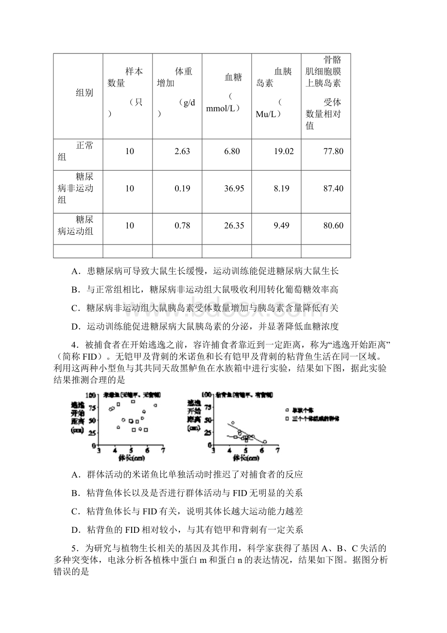 高三北京一模北京市西城区届高三统一测试一模理综Word下载.docx_第2页