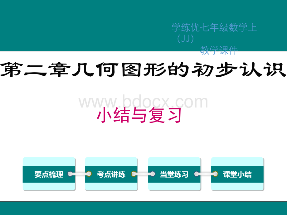 几何图形的初步认识复习优质PPT.ppt