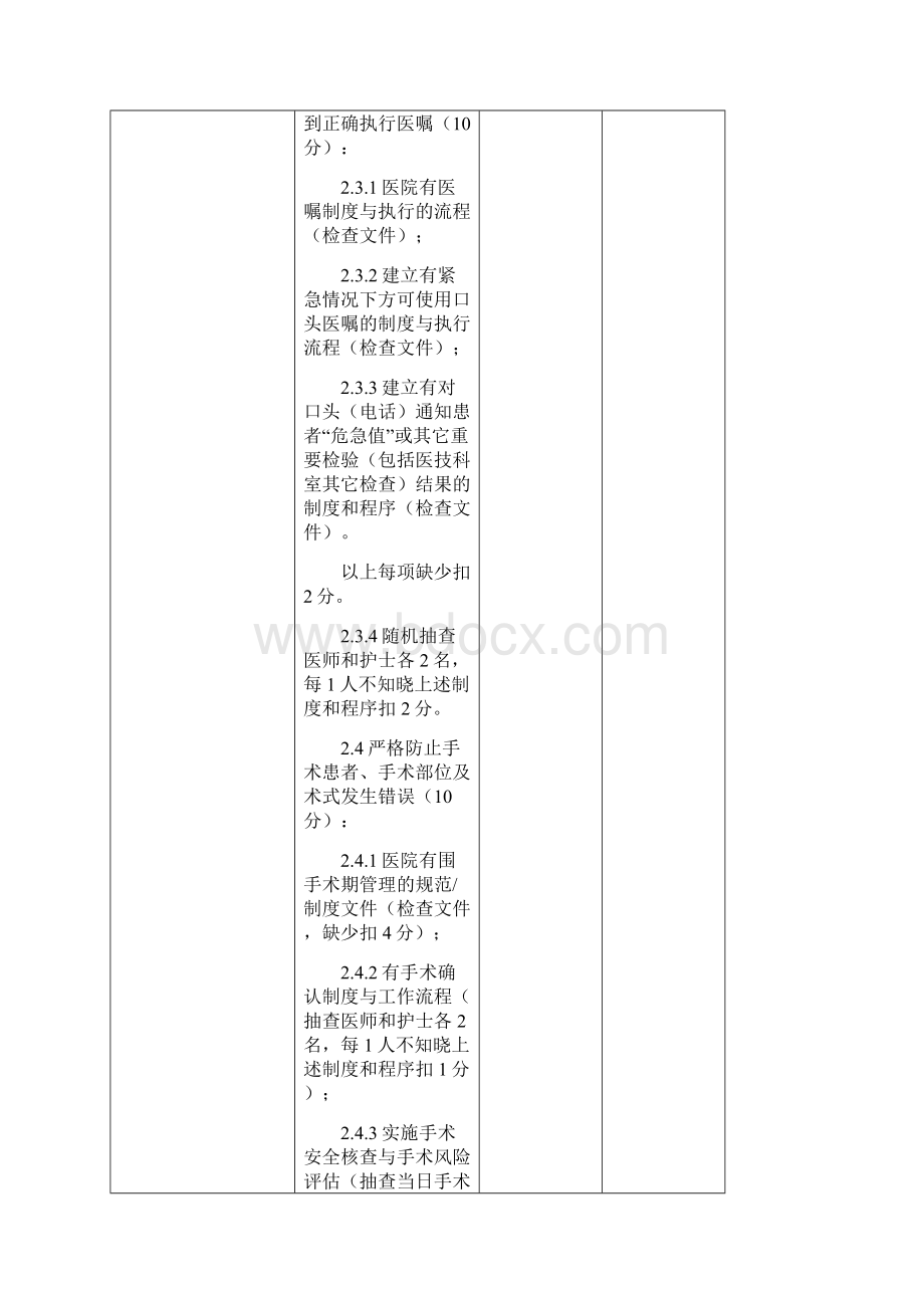 医疗安全检查标准Word格式.docx_第3页