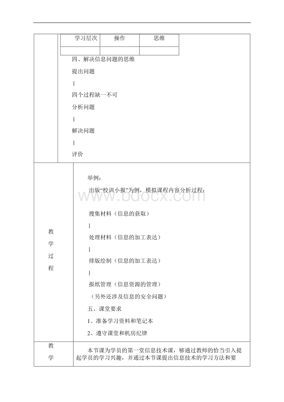 老年《信息技术基础》教学设计.docx_第2页