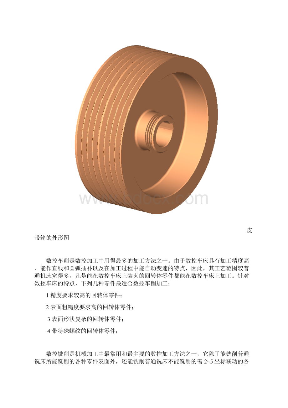 皮带轮的数车加工工艺分析数控技术Word格式文档下载.docx_第3页