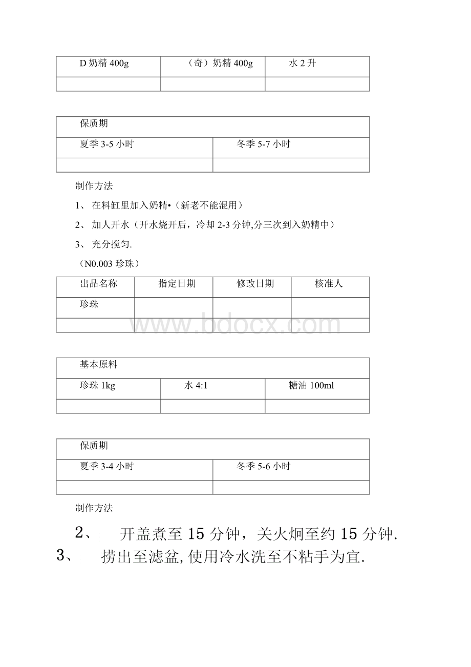 超齐全的奶茶制作手册Word文档下载推荐.docx_第2页